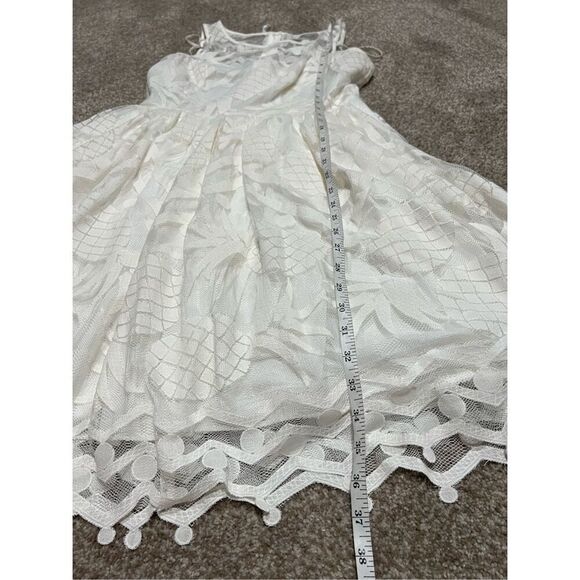 Maeve Anthropologie white dress size 10 - Picture 7 of 12